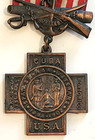 Spanish American War Veteran Medal Numbered 22730