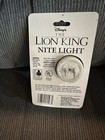 Lion King Nite Light Vintage Walt Disney Simba   Nala Works 
