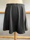 Trendyland Grey Mini Skirt Size L 28  Made In Usa Elastic Waist