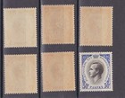 Monaco 1955 Sc 334 9 Set Mh 30fr Thinness     R1660