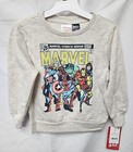 Toddler Boys  3t Marvel Solid Pullover Sweatshirt - Oatmeal
