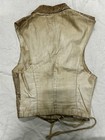 Antique Woman   s Waistcoat Vest 1890s Alteration 1830s Man   s Vest As Is European