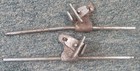 Vintage Slingerland Bass Drum Clamp On Spurs   As-is 