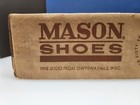 Vintage 1970 s Shoe Box Mason Shoes Chippewa Falls Wisconsin Advertising 