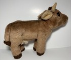 Dakin Nature Babies Alfalfa Brown Cow Realistic 11   plush Stuffed Vintage 1981