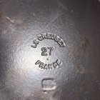 Le Creuset Cast Tagine Iron Ceramic Cobalt Blue 2 5 Qt  27 Dutch Oven