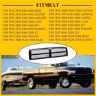 Front Mesh Grille For 1994-2002 Dodge Ram 1500 2500 3500 Pickup Truck Honeyco   