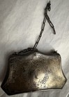 Antique Sterling Silver Coin Purse American Or English 55 Grams  2    X3 1 2   