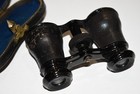 Antique Victorian Chevalier Paris Opticien Opera Glasses Binoculars With Case