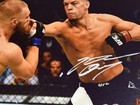 Nate Diaz Signed Autographed 8x10 Photo Authentic Autograph Ufc Mma Beckett Bas