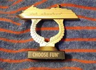 Carnival Horizon - Plastic Ship On A Stick Cruise Trophy Brand New