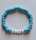 Disney Stitch And Angel Pony Bead Bracelets Set Of 2
