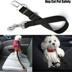 Adjustable Pet Cat Dog Car Safety Belt Collars Pet Restraint Leash Travel Clip