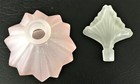 Perfume Or Sachet Decanter Glass Stopper Vintage Frosted Glass