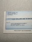 Sharon Stone    basic Instinct    Signed autographed Check For Over  15 000 
