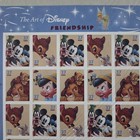 Usps Art Of Disney Friendship 37 Cent Sheet 20 Usa Postage Stamps Lot 2 Mnh
