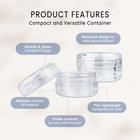 240 Pieces 15 Gram 15ml High Quality Lotion Cream Cosmetic Sample Jar Containers