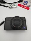 Sony Cyber-shot Dsc-rx100 Ii M2 20 2mp Digital Camera Black W  Carl Zeiss Lens