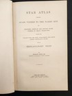 1896 Antique Star Atlas Naked Eye Visible Clusters Winslow Upton Maps Text