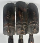 Vintage African Culture Ashanti Comb From Ghana  Tribal Hand Carved Wood