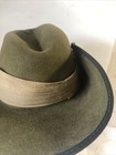 Vintage Mountcastle Ply  Ltd  Wwii Australian Slouch Hat With Badge