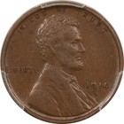 1914-d Lincoln Cent -  Chocolate Brown Key-date