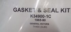   For Gm Thm400 400 Gasket Set Paper And Rubber Kit Pan Gasket 
