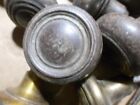 48 Vintage Antique Brass Door Knobs Some Matching Many On Spindles Salvage Round