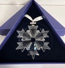 Swarovski   Annual Edition   Christmas Ornament 2018 Snowflake Crystal With Box