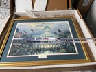 Thomas Kinkade Flags Over The Capitol  18x27 S n Canvas Signed 267 1991