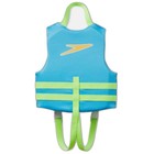 Speedo Kids Swimming Life Jacket Vest Pfd Uscg Approved 3-8 Years Blue green
