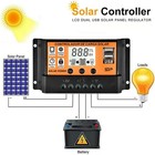 100a Mppt Solar Panel Regulator Charge Controller Auto Focus Tracking 12 24v Us