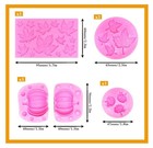 Pumpkins   Maple Leaves Silicone Mold Lot Halloween Fall autumn Thanksgiving Diy