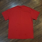 Vintage Y2k David Bowie Space Pirate Band Tee Shirt Mens Adult L Red Cotton