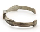 Navajo Cuff Bracelet Sterling Silver Natural Red Coral Vintage Sand Cast