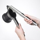 Oxo Good Grips 3-in-1 Adjustable Potato Cauliflower Ricer Black silver