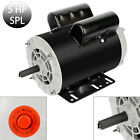 5hp Spl Air Compressor Electric Motor 1 Phase 3450 Rpm 56 Frame 5 8  Shaft Odp