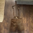 Men s Traditional German Lederhosen Real Leather Brown W  Suspenders Size 54