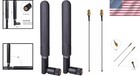 Omni-directional 8dbi Wifi Antenna Set With Pigtail Cables For Mini Pcie Devices