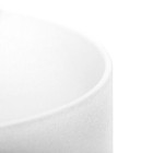 432hz 9  F Note Crown Chakra Frosted Quartz Crystal Singing Bowl - Sound Healing