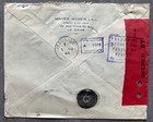 Wwii 1940 Egypt To Palestine Double Censored Cover Cairo To Jerusalem Judaica