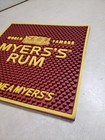 Myers   s Rum Bar Mat  make Mine  16x16 Heavy Duty Tiki Man Cave Bartender New