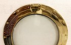 15  Antique Maritime Brass Porthole Nautical Ship Boat Home Decor Glass Frame
