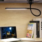  10 Brightness  Led Reading Light With Clamp  Flexible Gooseneck Book Light