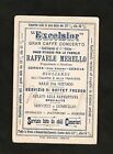 Advertising Calendar - Excelsior - Gran Caffe  Concert
