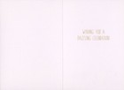 Pictura Sparkling Three Layer Cake  Paper Fans Birthday Card