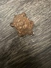 Hand Carved Decorated Wooden Snap Turtle Nature Animal Pet 