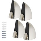 Glass Clamp Adjustable Glass Shelf Bracket Large - Pack Of 4 