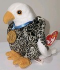 Ty Beanie Baby - Valor The Eagle  internet Exclusive  6 Inch  Mwnmt Stuffed Toy