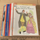 Vintage Paper Doll Dover Book Bundle W  Cats   Kimonos By Evelyn Gathings